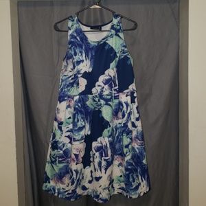 Floral print dress